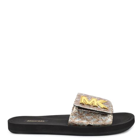 michael kors ladies slippers|mickael kors sliders ladies.